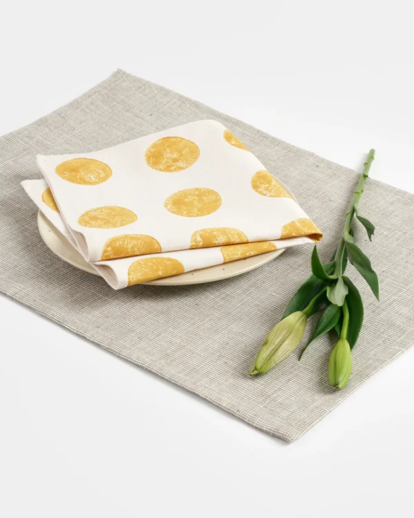 Speckle Tablemats, Beige ( Set of 2 )