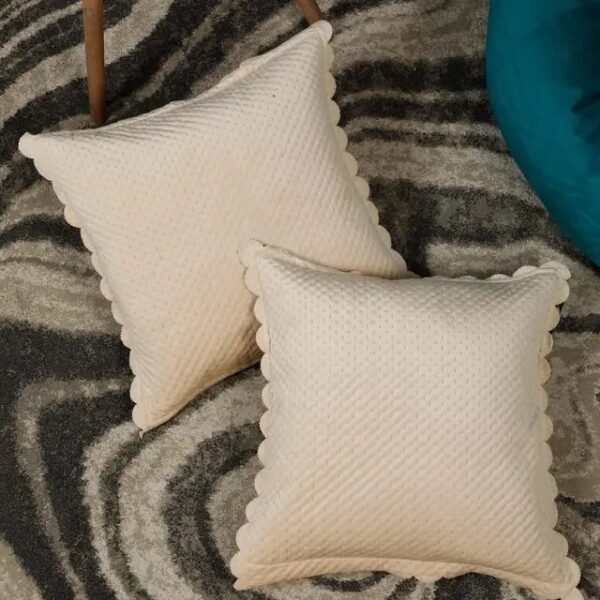 Cotton Geometric Cushion Covers - Image 2