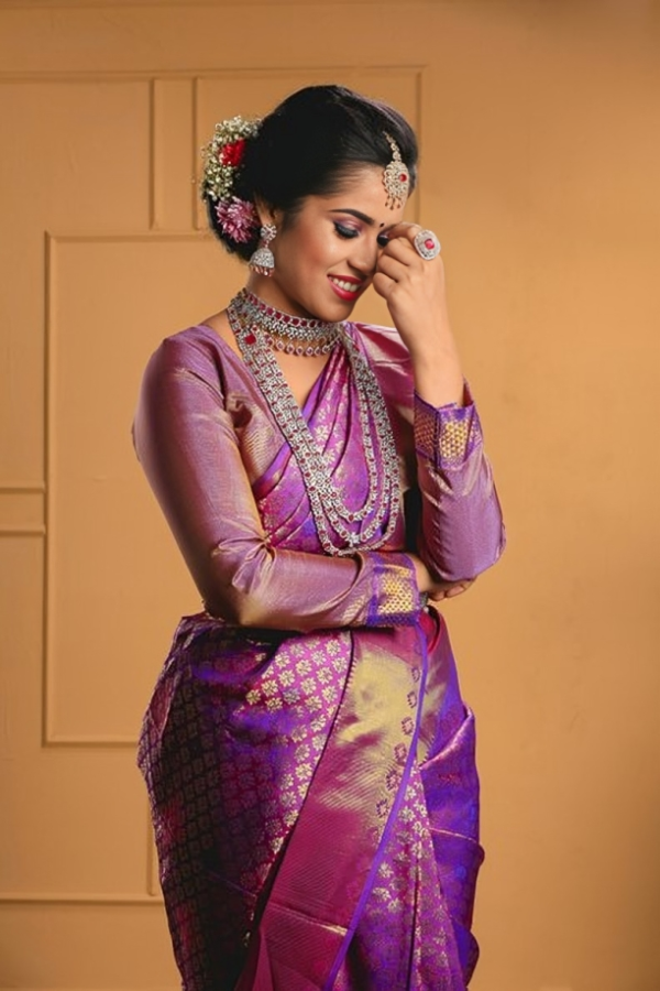 A masterpiece of pure silk saree