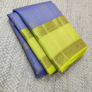 Golden Accents Pure Handloom Silk Saree