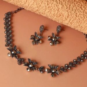 Flower & Hearts Jewellery Set